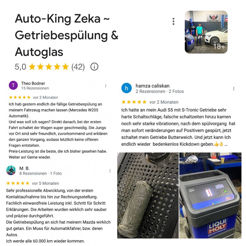 Getriebespülung // Getriebeöl Wechsel // Automatikgetriebe in Krefeld