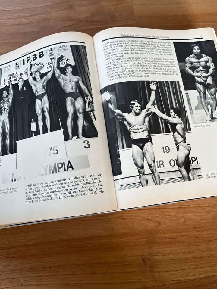 Arnold Schwarzenegger „Das Große Bodybuilding Buch“ Heyne in Zeven