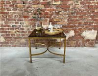 Retro Couchtisch Glastisch Coffee table Messing Mid Century Berlin - Mitte Vorschau