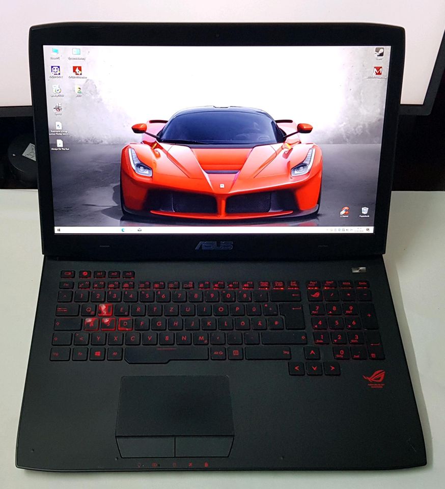 Laptop Asus ROG GAMING G751J. NVIDIA GTX/intel i7/16GB/SSD+HDD/17 in Düsseldorf