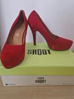 Shoot High Heels Pumps Wildleder rot, Gr. 37 Bielefeld - Bielefeld (Innenstadt) Vorschau