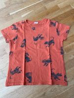 HEMA T-Shirt orange mit Hunden Gr. 110/116 Niedersachsen - Bramsche Vorschau