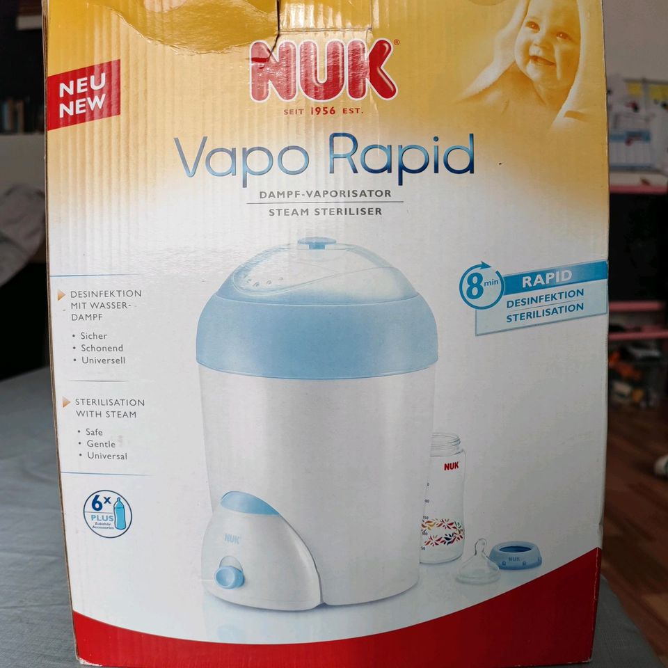 Vapo Rapid von NUK Sterilisator für Babyflaschen in Duisburg