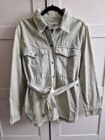 Zara Jeansjacke Overshirt Hemdjacke mint lindgrün Gr. M Stuttgart - Bad Cannstatt Vorschau