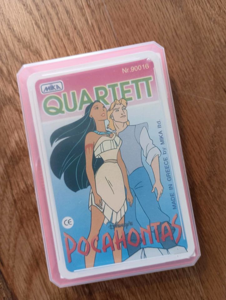 Pocahontas Quartett-Spiel/Kartenspiel Disney in Bremervörde