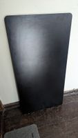 Tischplatte schwarz 120x60cm 25mm dick Mitte - Tiergarten Vorschau