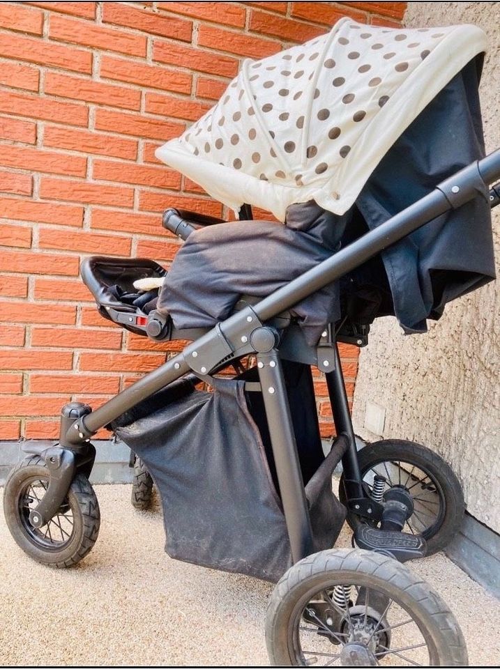 Superschicker ANGELCAB Kinderwagen ❤️Retro Buggy Öko zertifiziert in Berlin