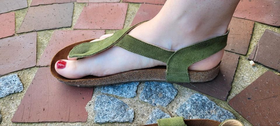 haflinger zehentrenner sandalen in Großenkneten