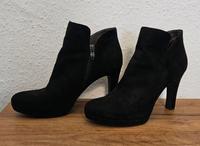 Tamaris Stiefelette Gr. 40 schwarz Kunstleder Ankle Boot Kiel - Gaarden Vorschau