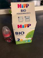 Hipp Bio Folgemilch 2 mit Glasfläschchen Baden-Württemberg - Renningen Vorschau