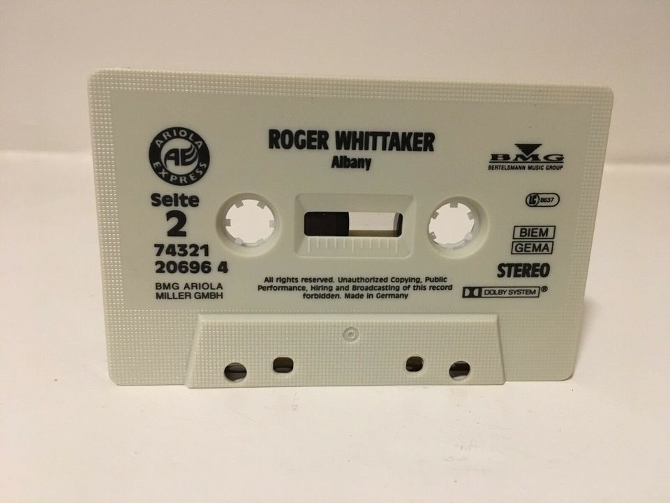 Roger Whittaker: Albany, Kassette Musikkassette in München