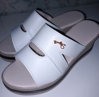 Neuwertig Damen Sommer sandalen Schuhe weiß /beige gr.38 Niedersachsen - Langenhagen Vorschau