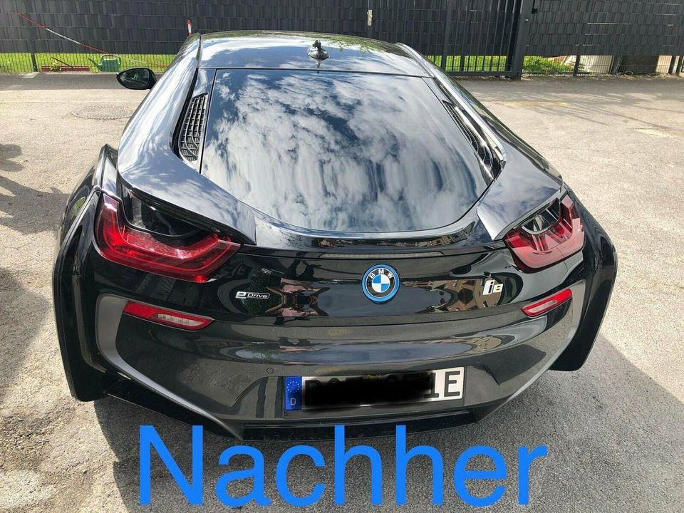 ☑️ Bmw i8 Tönungsfolie Carwrap Sonenschutzfolie Autoglas ☑️ in Essen