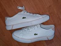 Schöne weiss rosa Lacoste Damen Sneaker Gr. 42 - wie neu Schuhe Thüringen - Arnstadt Vorschau