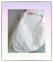 Brautkleid, Hochzeitskleid, lange Schleppe, Handschuhe,Neckholder Nordrhein-Westfalen - Herne Vorschau