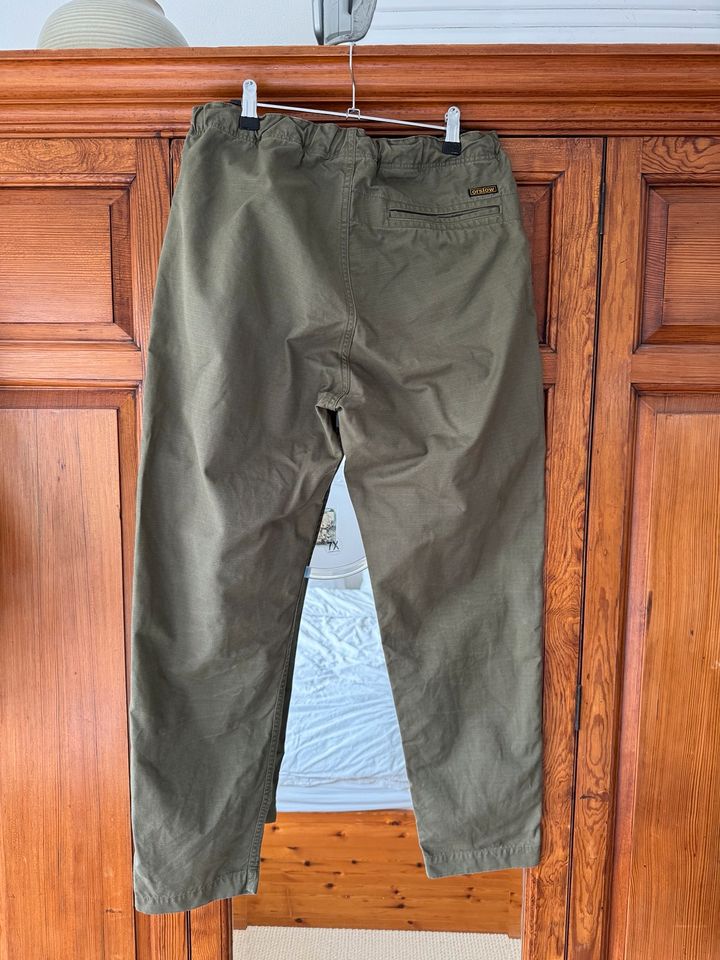 Orslow New Yorker Cargo Pants Army Green Khaki Size 2 Hosen rrl in Oberhausen