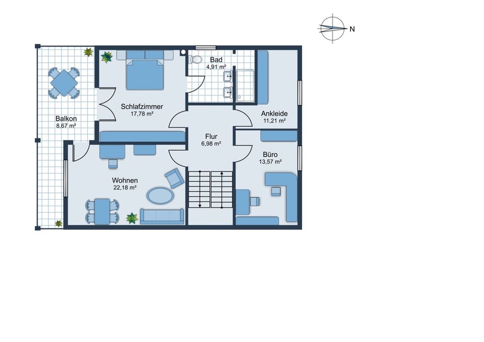 Außergewöhnliches Einfamilienhaus mit Terrasse & Garten / Kapitalanlage auf Nießbrauchbasis in Gauting