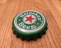 Heineken Beer - Flaschenöffner - Bierdeckel, Kronkorken - Vintage Baden-Württemberg - Neenstetten Vorschau