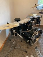 Schlagzeug Millenium MX drum-Set mit Doppelfußmaschine Bayern - Burgoberbach Vorschau