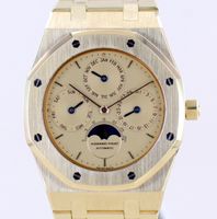 Audemars Piguet Uhr Royal Oak 18K Gold Jumbo Perpetual Calendar Nordrhein-Westfalen - Langenfeld Vorschau