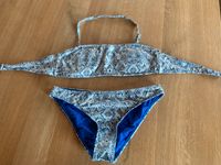 Bikini blau mit Muster Baden-Württemberg - Straubenhardt Vorschau