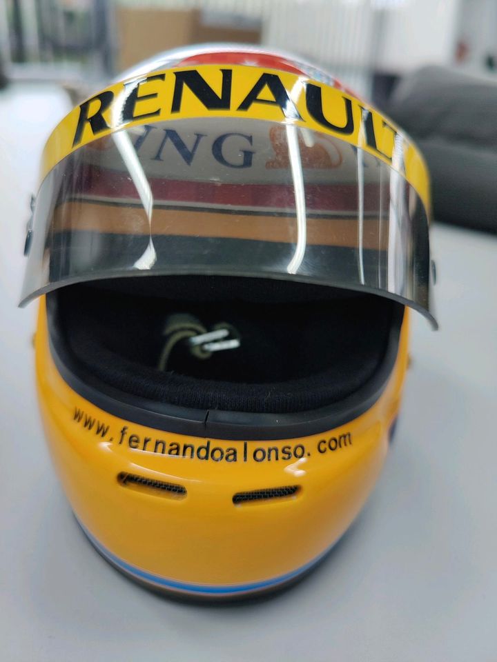 Formel 1 Helm Nelson Piquet Jun. Memorabilium in Kirkel