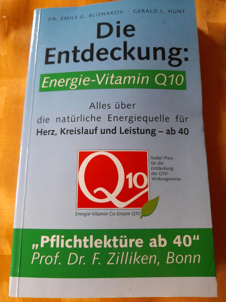 Taschenbuch Energie-Vitamin  Q10 in Dillingen (Donau)