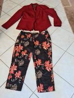 B.P. C.selection Blazer, Gr. 44, weinrot mit passender Hose, bunt Hessen - Eppstein Vorschau