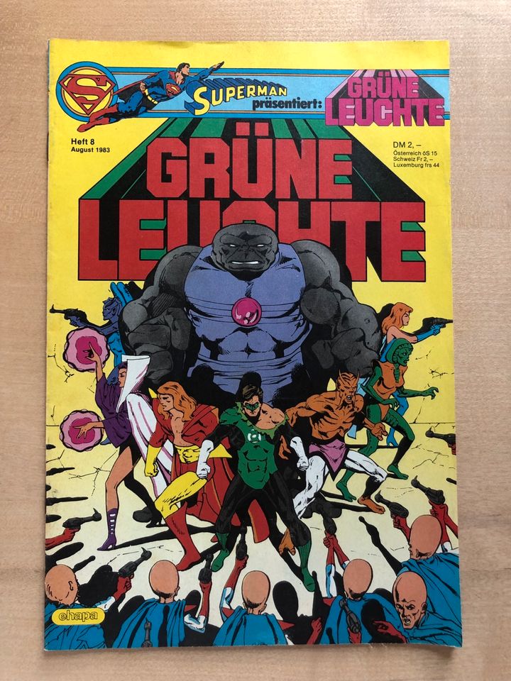 Superman präsentiert: Grüne Leuchte, Heft 8, 1983 in Schlaitdorf