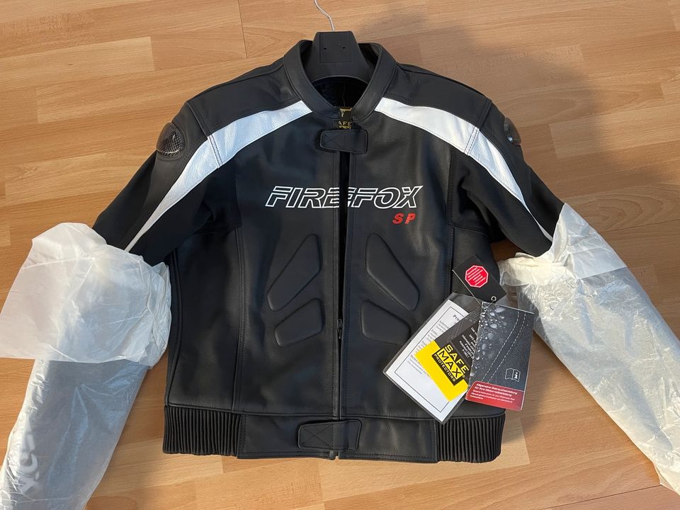 Firefox Spice Motorrad Kombi Jacke 56 Hose 58 Schwarz Weiß NEU in Hagen