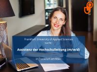 Assistenz der Hochschulleitung (m/w/d) | Frankfurt am Main Frankfurt am Main - Nordend Vorschau