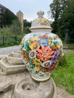 Vase Bodenvase Deckel Handarbeit Blumen Rosen Keramik Nordrhein-Westfalen - Datteln Vorschau