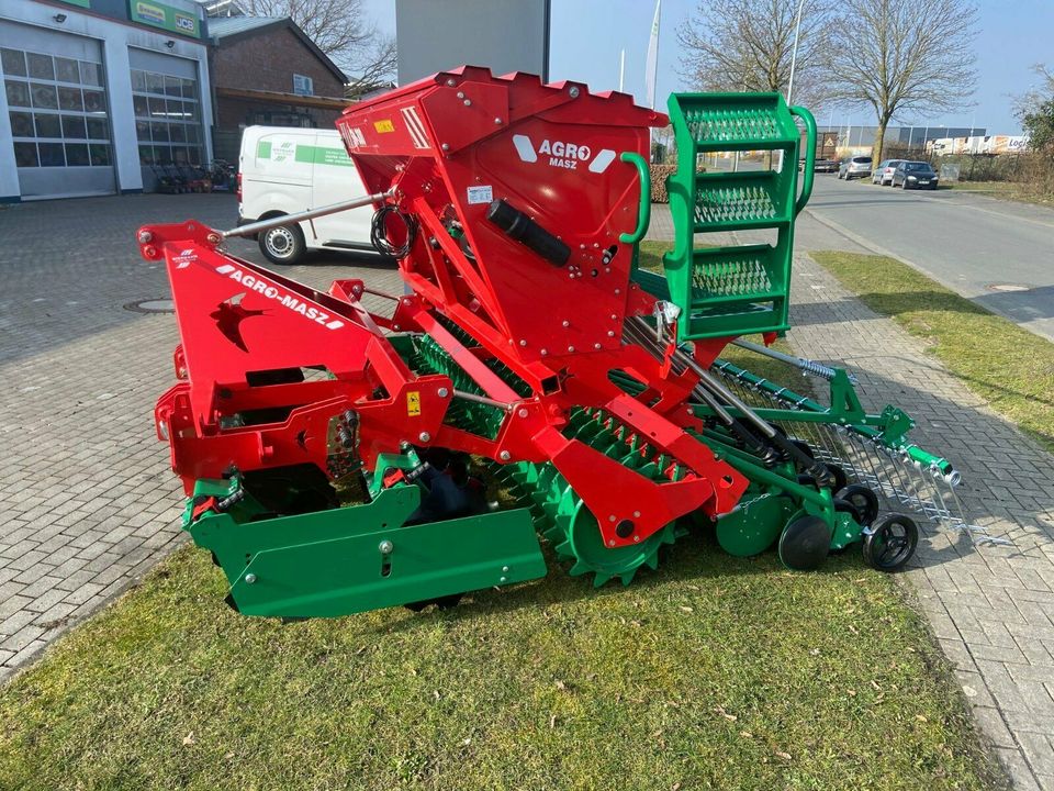 Agro Masz Aufbausämaschine  mit Scheibenegge/ Drillkombination in Coesfeld