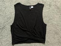 H&M Jerseytop Croptop schwarz Größe S NEU Nordrhein-Westfalen - Krefeld Vorschau