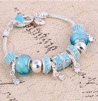 Armband Armreif Armkettchen Charms blau Weihnachten Bayern - Estenfeld Vorschau