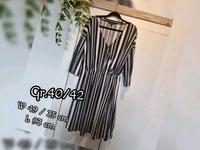 Gestreiftes Kleid mit ¾ Arm * Gr.40/42 Nordrhein-Westfalen - Erwitte Vorschau