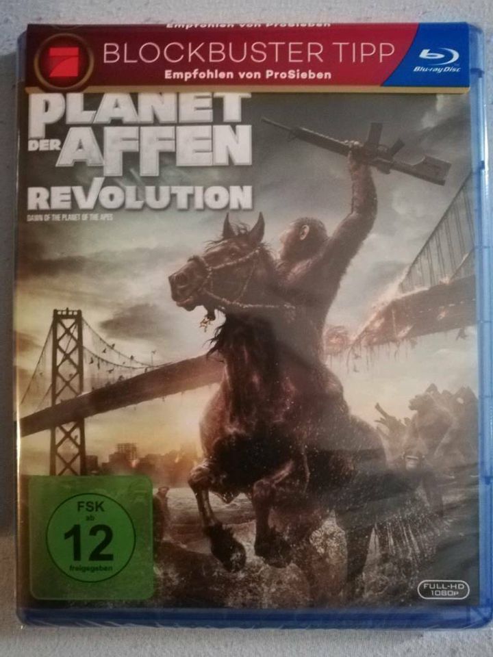 Planet der Affen Revolution Bluray in Bad Wünnenberg