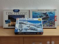 3 Puzzle für lange Winterabende, 2x1500 und 1x1000, neu Niedersachsen - Braunschweig Vorschau