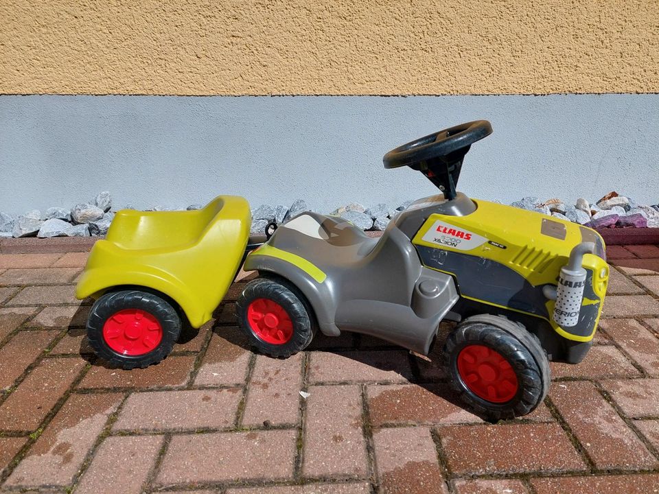 Rutscheauto Traktor mit Anhänger von rolly toys in Grumbach