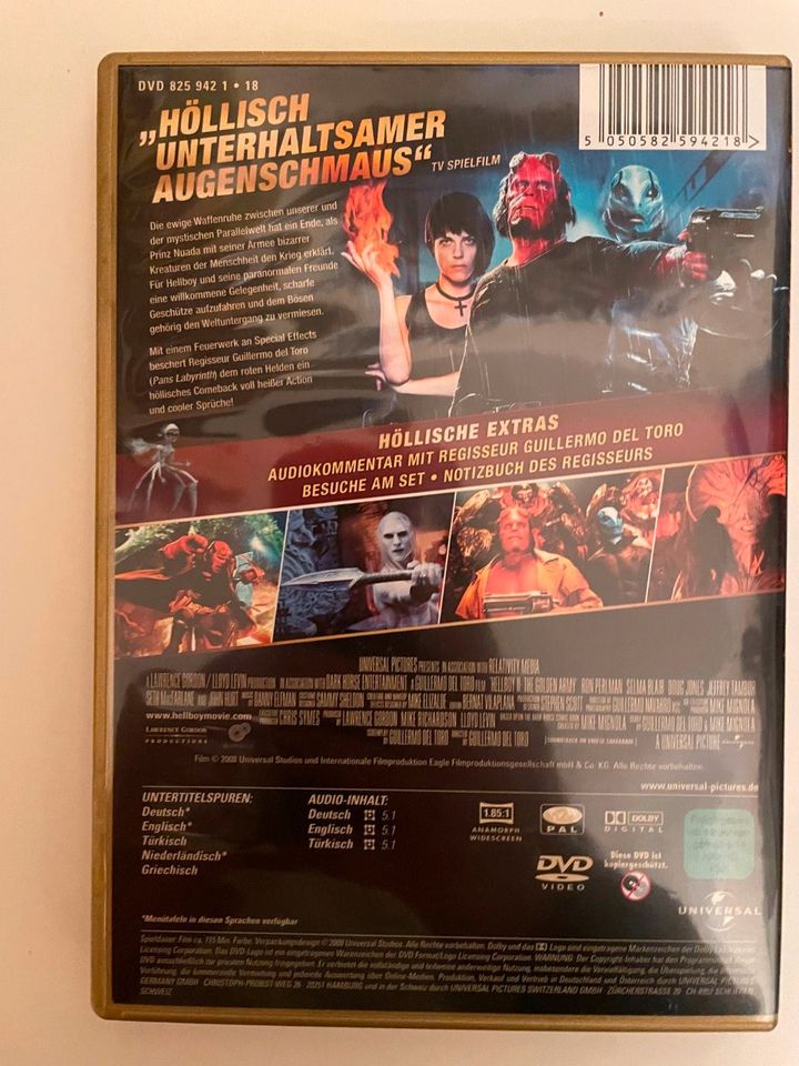 Hellboy die goldene Armee DVD in Lippstadt