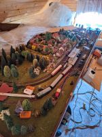 Eisenbahn TT Platte mit viel Zubehör Thüringen - Hainspitz Vorschau