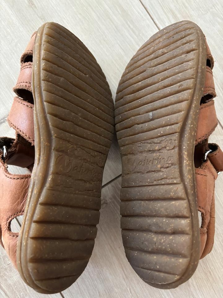 Naturino Leder Sandalen Größe 27 Cognac Braun Römersandalen in Weyhe