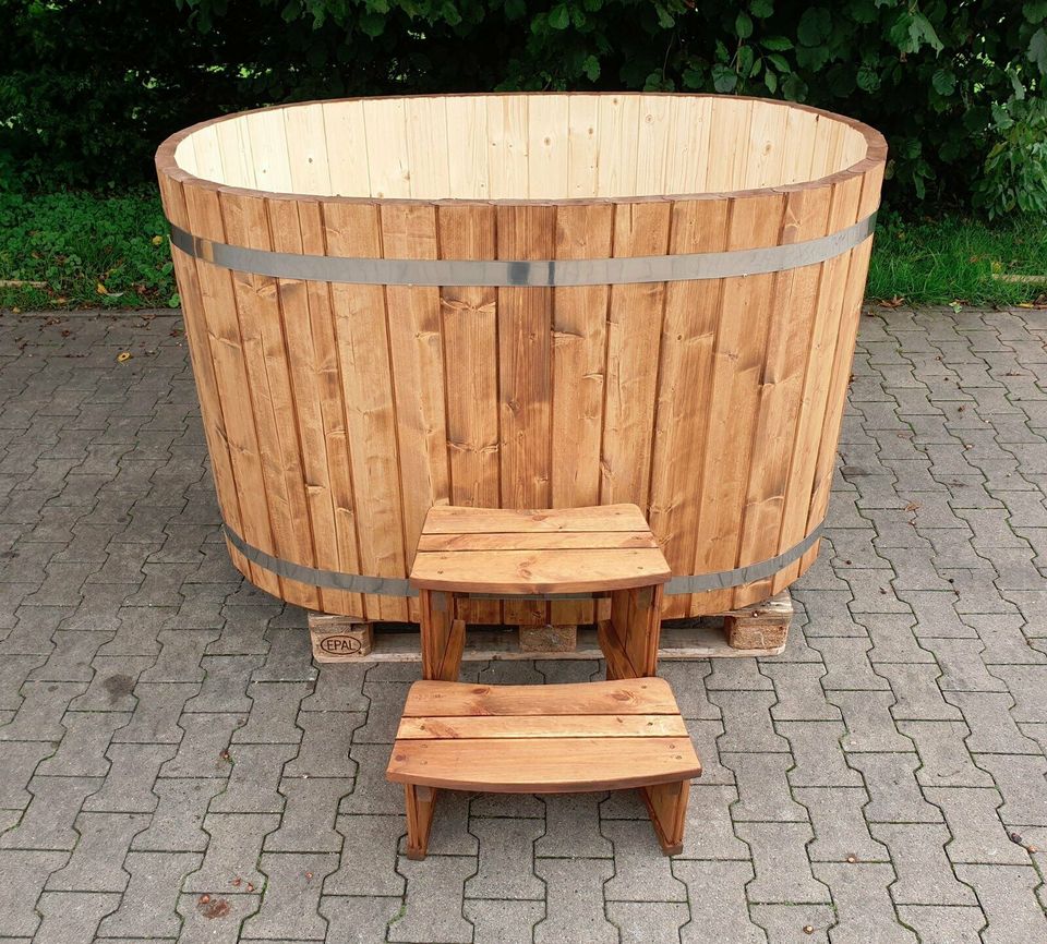 SAUNA Abkühlbecken Fass Tonne Wassertonne NEU Holz Tauchbecken in Hüllhorst