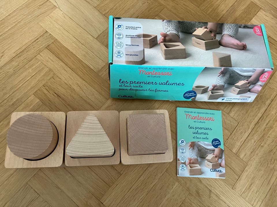 Montessori Holz Stapel Spiel mit OVP in Mannheim