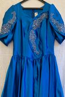 Ballkleid, Schützenfestkleid, Silberhochzeit, blau, Gr.44 Niedersachsen - Niederlangen Vorschau
