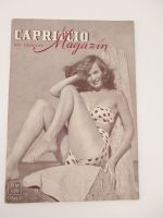 50er Jahre Zeitschrift CAPRICCIO DAS EXQUISITE Magazin Folge 3 Bayern - Amorbach Vorschau