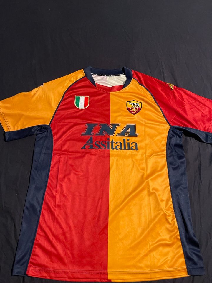 Totti Gr. L AS Roma 2002 Retro Fussballtrikot in Jestetten