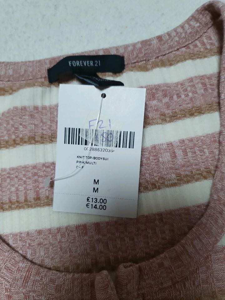 Forever 21 Damen Body,gr.M,Shirt,Langarmshirt, neu,VB.7 € in Zell (Mosel)