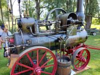 Dampfmaschine Dampfdrusch Dampfdreschen Lokomobile Bayern - Rotthalmünster Vorschau