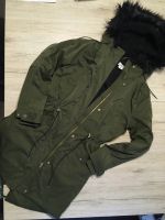 H&M Winterjacke Khaki Damen Mädchen Gr. 34 Harburg - Hamburg Hausbruch Vorschau